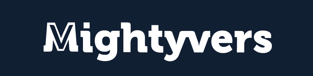 MightyVers Logo in the Authority color palette