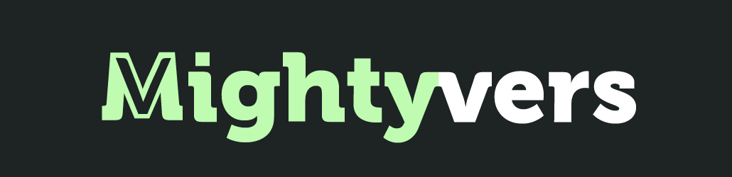 MightyVers Logo in the Engineering color palette