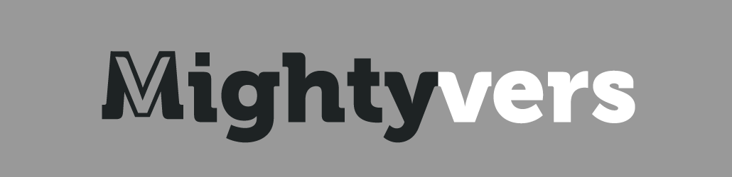 MightyVers Logo in the Minimal color palette